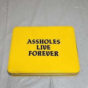 Assholes Live Forever Tin